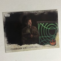 Rogue One Trading Card Star Wars #72 Cassian Listens In - £1.55 GBP