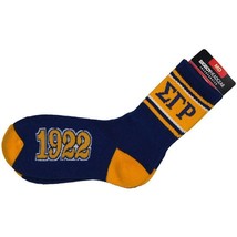 Sigma Gamma Rho Sorority Socks Sorority Sock Womens Blue Tube Socks Sz 6-11 #2 - £7.76 GBP