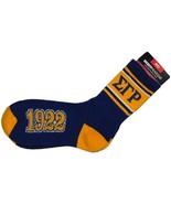 SIGMA GAMMA RHO SORORITY SOCKS SORORITY SOCK WOMENS BLUE TUBE SOCKS SZ 6... - £7.71 GBP