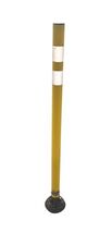 Gorilla Post Magnetic Yellow Impact Recovery Delineator Bollard Sign Post 48" A image 2
