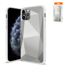 [Pack Of 2] Reiko Apple iPhone 11 Pro Apple Diamond Cases In Silver - £19.92 GBP