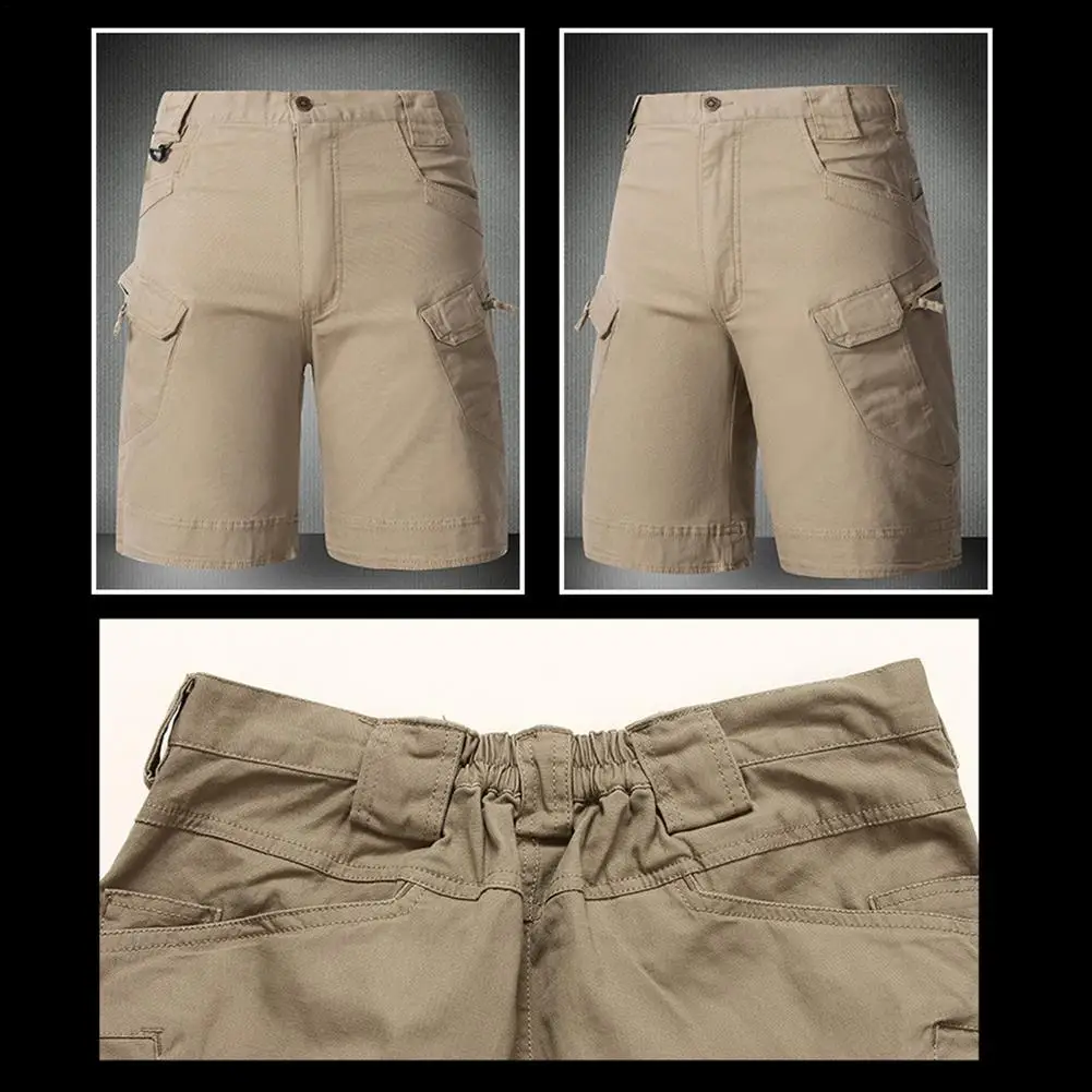Motorcycle/Hiking Shorts Men Summer Tactical Shorts Waterproof Quick Dry Work - £9.28 GBP+