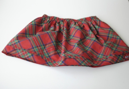 Vineyard Vines Girls Jolly Plaid Party Skirt Lighthouse Red Size L 14 NWT - $19.99