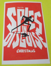 Spies In Disguise Movie Poster Advance RARE Will Smith Tom Holland Blue Sky - $24.74