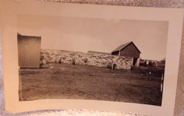 Big Brick Fence Surrounding A Barn 1940s - €1,74 EUR