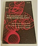 The Foundation of Phenomenology : Edmund Husser, Farber, Marvin, 1968 - $48.50