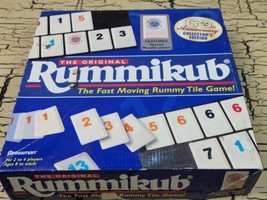 Vintage 1997 Rummikub The Fast Moving Rummy Tile Game Original Complete Pressman - $19.34