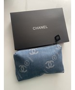 NEW Chanel Makeup Bag/Pouch Beauty Gift denim  - $26.00