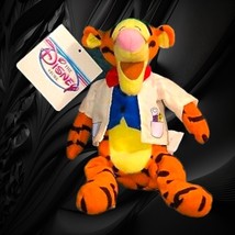 Halloween Walt Disney Store Mad Scientist Tigger Beanie  Winnie Pooh Plu... - $172.04 MXN