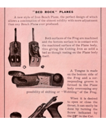 1900 Stanley Tools Bed Rock Planes Advertisement Victorian Wood Engravin... - $368.02 MXN