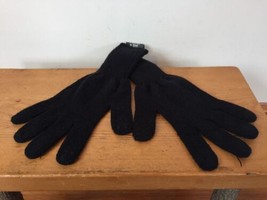 Mitts Nitts Military Surplus Black Acrylic Knit Work Gloves Glove Insert... - $12.99