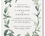 Greenery wedding invitations  vines and leaves  boho appeal  floral these thumb155 crop
