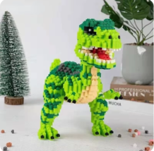 Animal World Dinosaur Building Block Set - Giant Tyrannosaurus Rex Model - £20.06 GBP