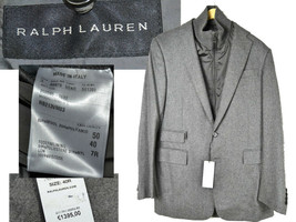 Ralph Lauren Men&#39;s Jacket 50 Eu / 40 Uk / 40R Us €1,395 Here Less! RL08 T2G - £264.64 GBP