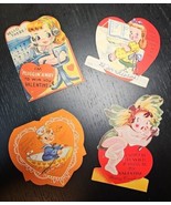 Vintage 1950s Valentines Greeting Cards Lot of 4 Sailor Boy Telephone Op... - £14.79 GBP
