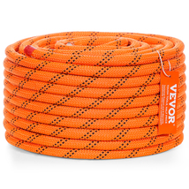 VEVOR 2 Twisted Polyester Cord, 1/2" x 20', 48-Strand, 8000 LBS Tensile ... - $27.99