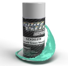 Emerald Green Metallic Aerosol Paint R/C Paint Spaz Stix SZX00319 - $33.99