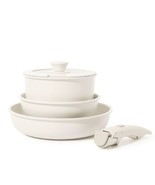 CAROTE 5-Pc. Nonstick Cookware Set ~ Detachable Handle ~ Granite Pot &amp; P... - £73.87 GBP