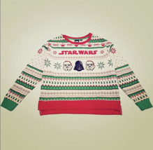 NWT Women’s Juniors Star Wars Christmas Sweatshirt Size Large - $22.19