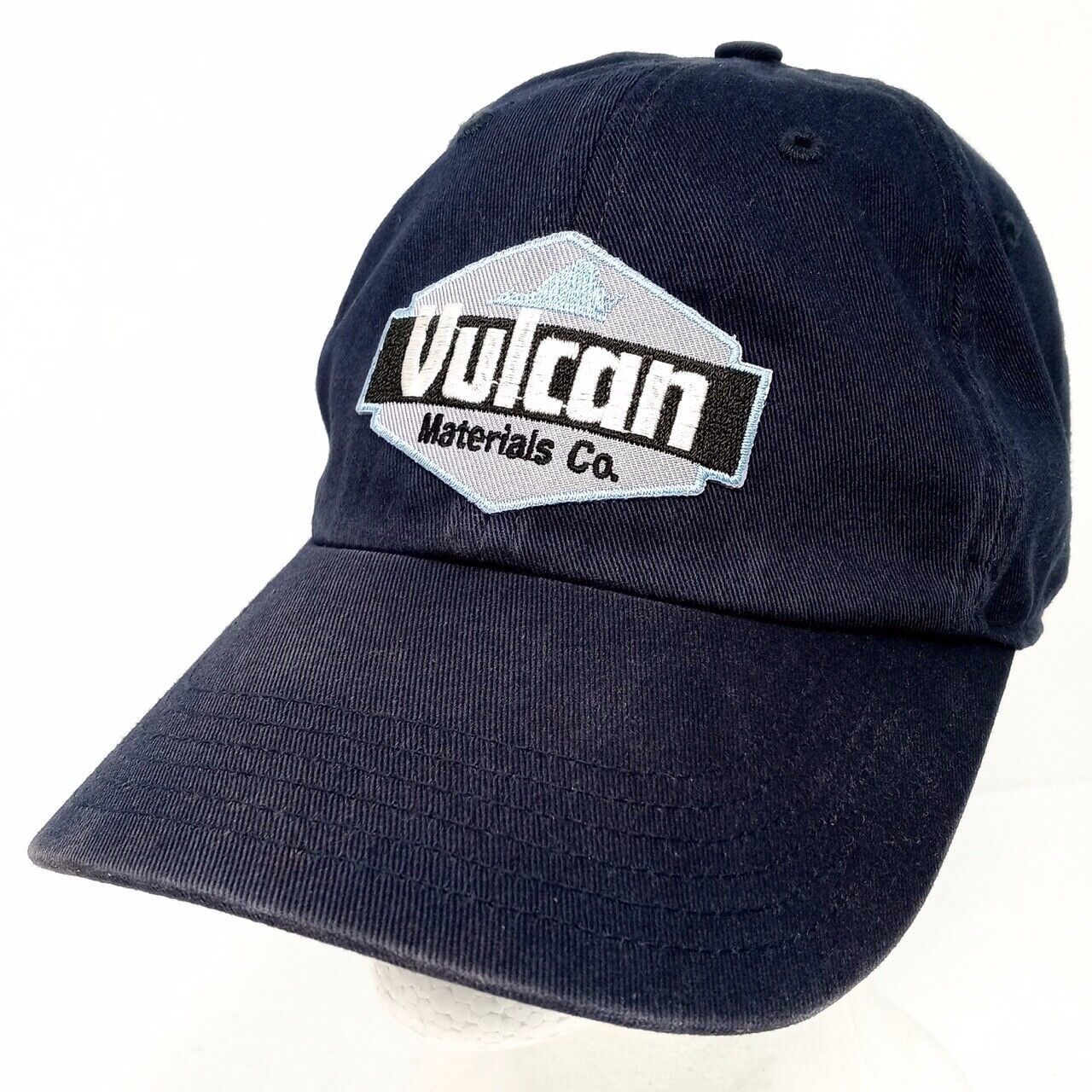 Vulcan Materials Company Navy Adjustable Strapback Cap Hat - Adult Mediu... - $14.95