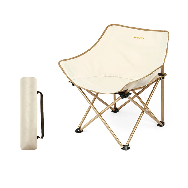 SunnyFeel Portable Ultralight Folding Moon Chair Camping Hiking BBQ Fishing - £157.52 GBP