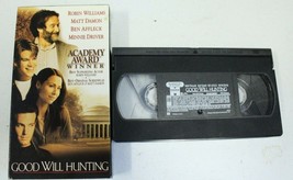 Good Will Hunting VHS Tape Robin Williams Matt Damon Ben Affleck S1A - £1.98 GBP