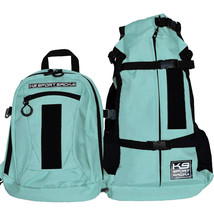 K9 Sport Sack Adjustable Dog Carrier Backpack Small Plus 2 Summer Mint Puppy - $67.72