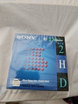 10-Pack SONY Floppy Disks Diskettes 2HD  1.44 MB Double Sided High Density 3.5&quot; - £10.20 GBP