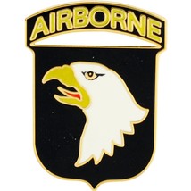 US Army 101st Airborne Division Hat or Lapel Pin 1.5&quot; - £9.73 GBP