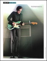 Savages band Gemma Thompson with Fender Duo Sonic guitar pin-up photo/ar... - £3.32 GBP