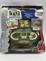 World Poker Tour Plug And Play TV Video Game By Jakks Pacific # 59072 - £4.47 GBP