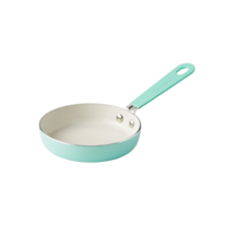 Pioneer Woman Classic ~ 5.75&quot; Egg Pan ~ Green ~ Non-Stick Enamel Frying Pan - £18.28 GBP