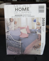 McCall's Home Decorating 3559 Bedroom Essentials Pattern - £11.83 GBP