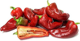 Simple Pack 12 seed Vegetable Organic pepper sweet corno di toro rosso - £6.31 GBP