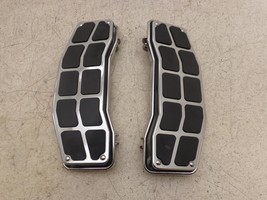 84-17 Harley Davidson Softail Touring SMOOTH CHROME FOOTBOARD INSERT QTY2 - $64.95