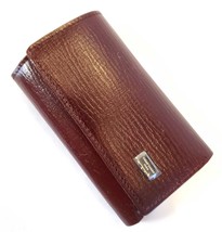Leather Snap Key Case Pouch Fold Over Brand New Omar Sharif Free Shipping - £14.24 GBP