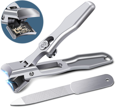 Nail Clippers for Men Thick Nails - Professional Extra Large Heavy Duty Toe Nail - £13.70 GBP