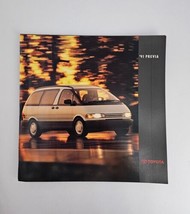 1991 Toyota Previa 2.4L 2AZ-FE Dealer Showroom Sales Brochure Guide Catalog - £14.97 GBP