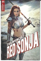 Invincible Red Sonja #01 Cvr E Dominica Cosplay (Dynamite 2021) - £3.62 GBP