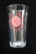 HORROR-HALL Eat Drink Be Merry-BEER Pint Drink GLASS-Christmas Party Holiday Dec - £3.15 GBP