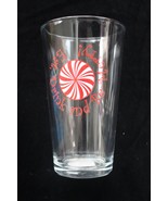 HORROR-HALL Eat Drink Be Merry-BEER PINT DRINK GLASS-Christmas Party Hol... - $5.30 CAD