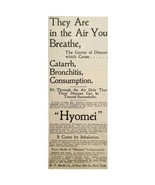 Booth Hyomei Inhaler 1897 Advertisement Victorian Medical Respiratory AD... - €17,14 EUR