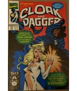 VINTAGE Marvel Comics ~ Cloak &amp; Dagger ~ Vol 1 No. 19 ~ August 1991 ~ MINT - €12,91 EUR