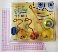 Vintage Vending Display Board Spongebob Squarepants Yo Yo Balls 0317 - £31.96 GBP
