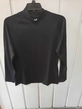 Puma Dry Cell Long Sleeve Base Layer Men&#39;s Top Size Large NWT Black - £20.73 GBP