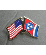 TENNESSEE UNITED STATES US STATE FLAG LAPEL PIN 1 INCH - £4.45 GBP