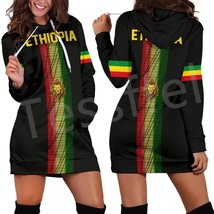 Tessffel Ethiopia County Flag Reggae Africa Native Tribe Lion Retro 3DPrint Hara - £63.71 GBP