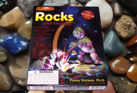 SCIENCEWIZ ROCKS &amp; GEOLOGY ACTIVITY KIT - 18 Nature Projects w/BOOK New! - £11.64 GBP