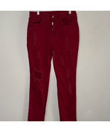 K Jordan Vibrant Red Skinny Jeans - $19.25 CAD