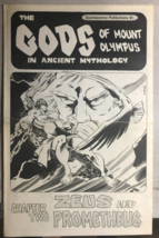 GODS OF MOUNT OLYMPUS #2 (1974) Joe Staton tabloid 11&quot; x 17&quot; comics fanzine VG+ - £30.92 GBP